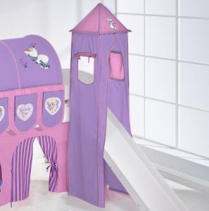 comprar torre frozen lila para cama infantil